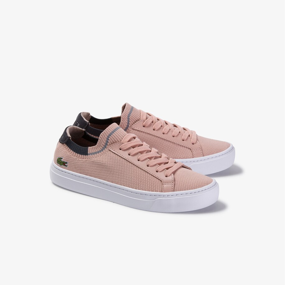 Women's La Piquée Textile Sneakers Shoes New In 2022 Lacoste