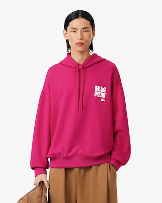 Runway Badge Accent Hoodie