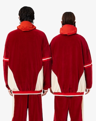 Runway Velour Track Jacket