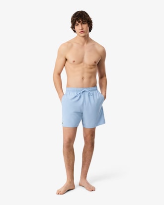 Traje De Ba&ntilde;o De Longitud Media Para Hombre