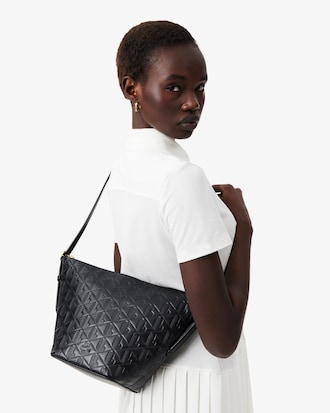 Bolsa Maheki Tipo Hobo De Cuero