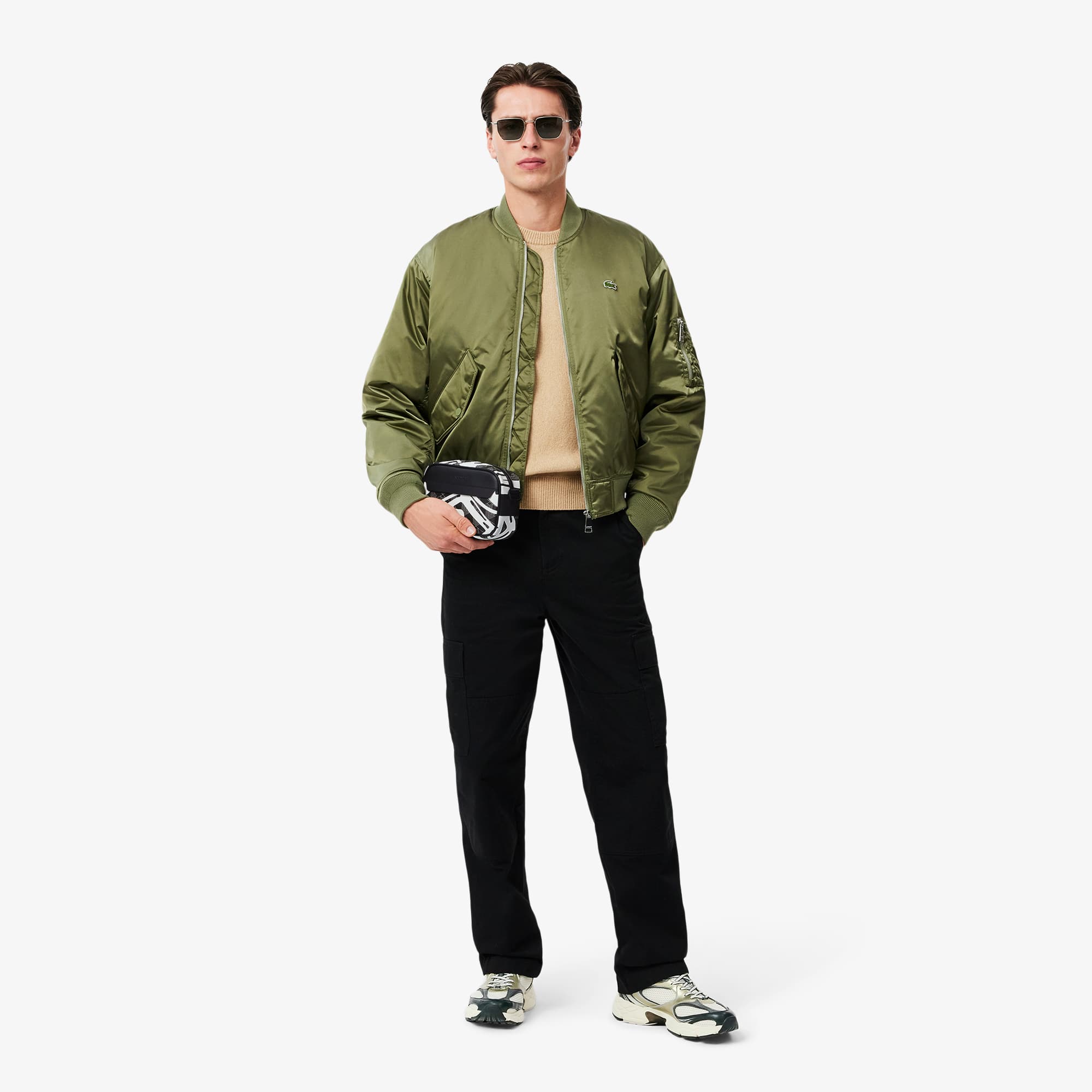 Lacoste★24FW★CHANTACO Small Reporter Bag★人気早期完売 LACOSTE ☆ CHANTACO Small Reporter Bag 無料送料 (LACOSTE