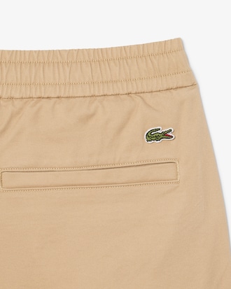 Regular Fit Stretch Cotton Shorts