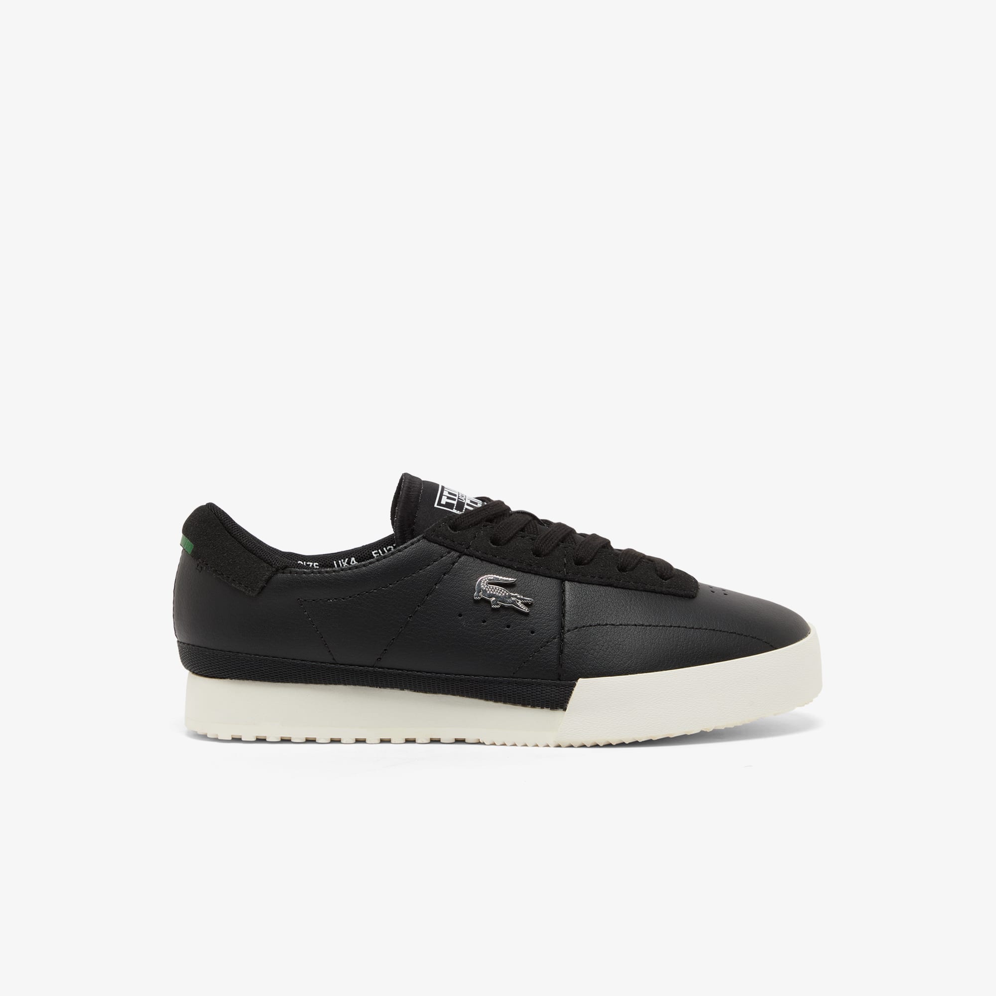 Lacoste Women's Aura Leather Sneakers - 9.5 In Black