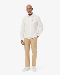 Pantalones cargo de algod&oacute;n ligero de corte regular para hombre