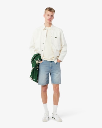 Shorts Jeans de corte recto para hombre