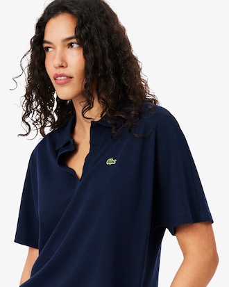 Women's Relaxed Fit Piqu&eacute; Polo