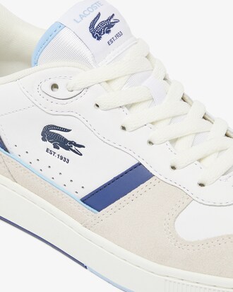 Sneakers de deporte de Piel con clip en T para hombre