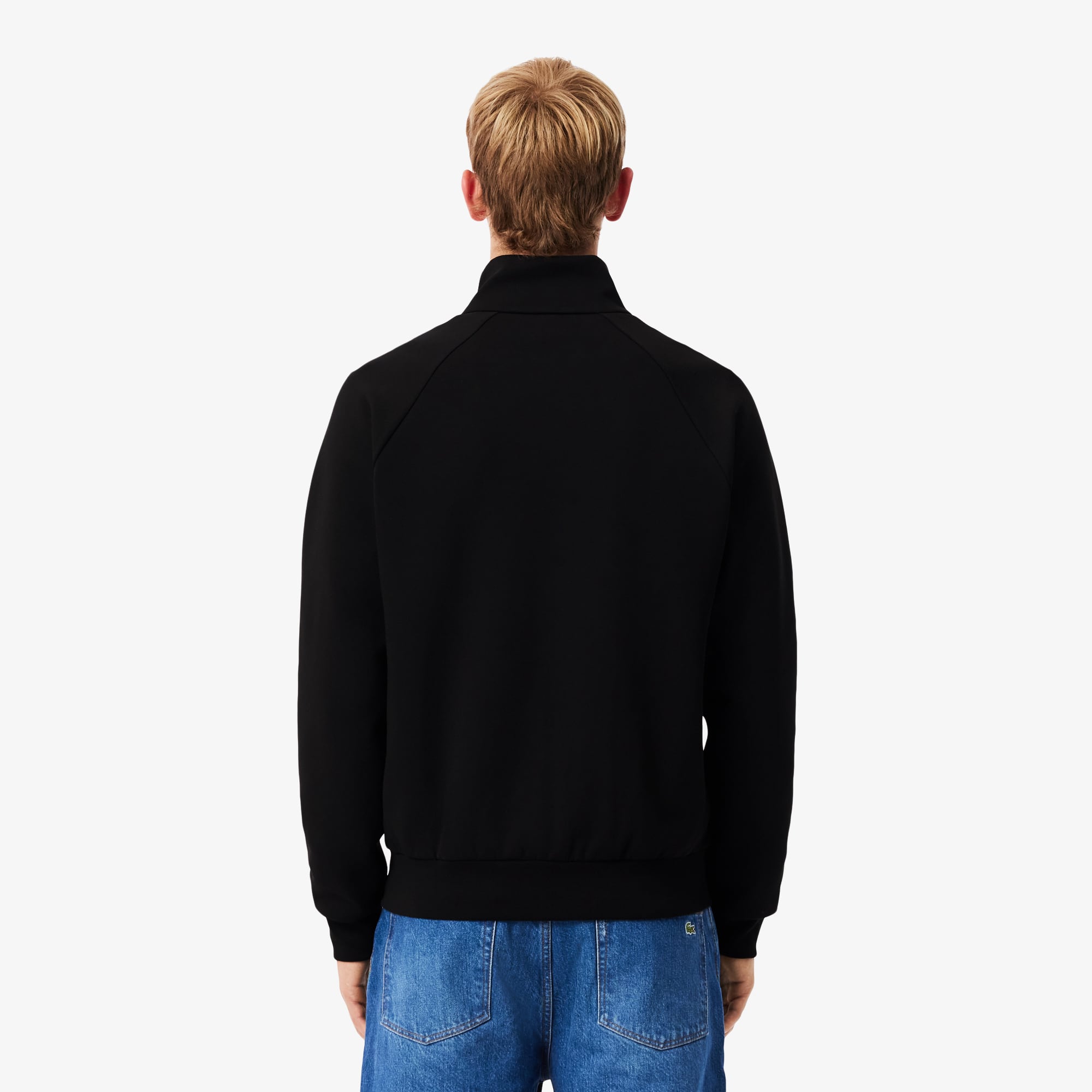 Men's Double Faced Jersey Zip-Up Sweatshirt - Sweaters