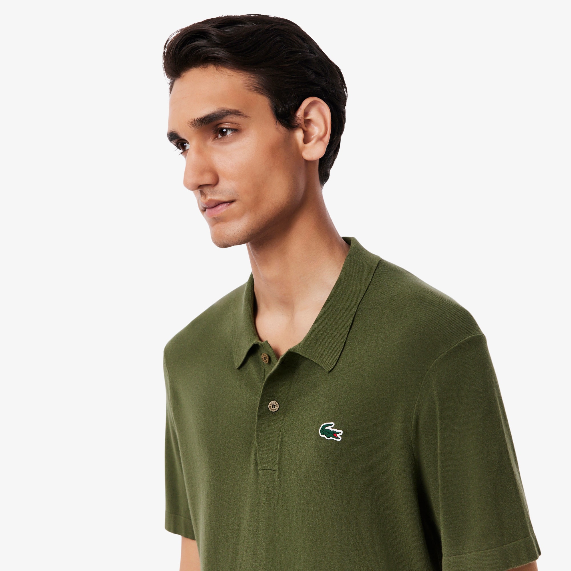 Men's Short Sleeve Polo Collar Golf Sweater
