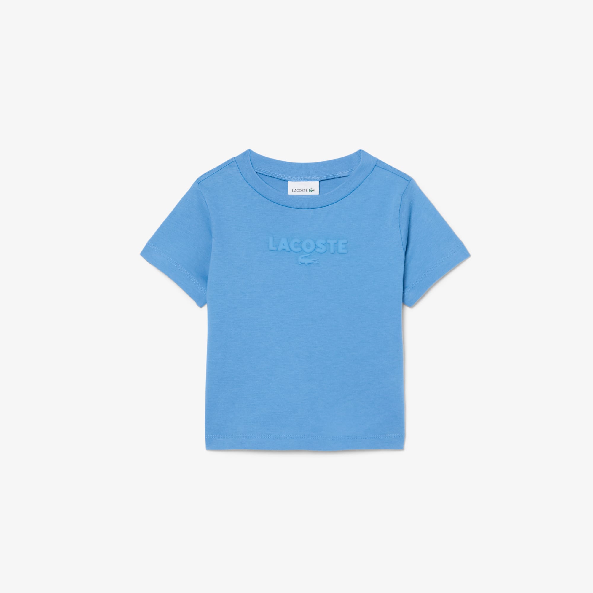 Textured Lacoste Cotton T-Shirt