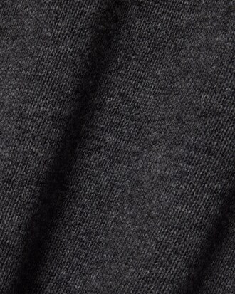 Men's Zip-Up High-Neck Wool Sweater 
