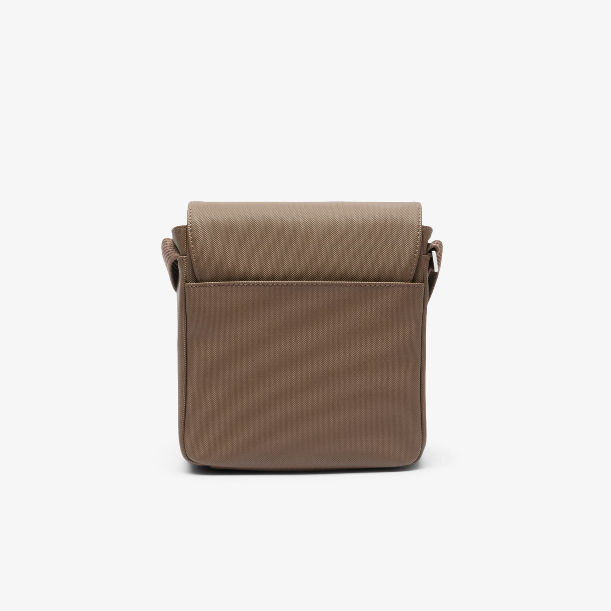 LACOSTE ダークブラウン ショルダーバッグ Men's Classic Flap Close Shoulder Bag - Bags - New In 2025