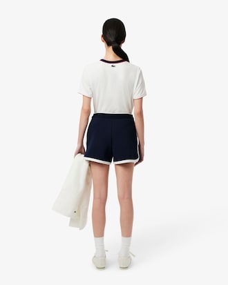 Short De Piqu&eacute; El&aacute;stico Tennis Heritage Para Mujer
