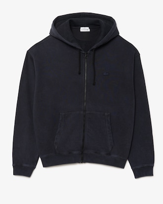 Unisex Loose Fit Washed Effect Hoodie