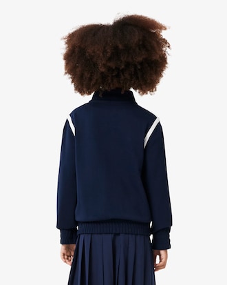 High Neck Zipped Jacket