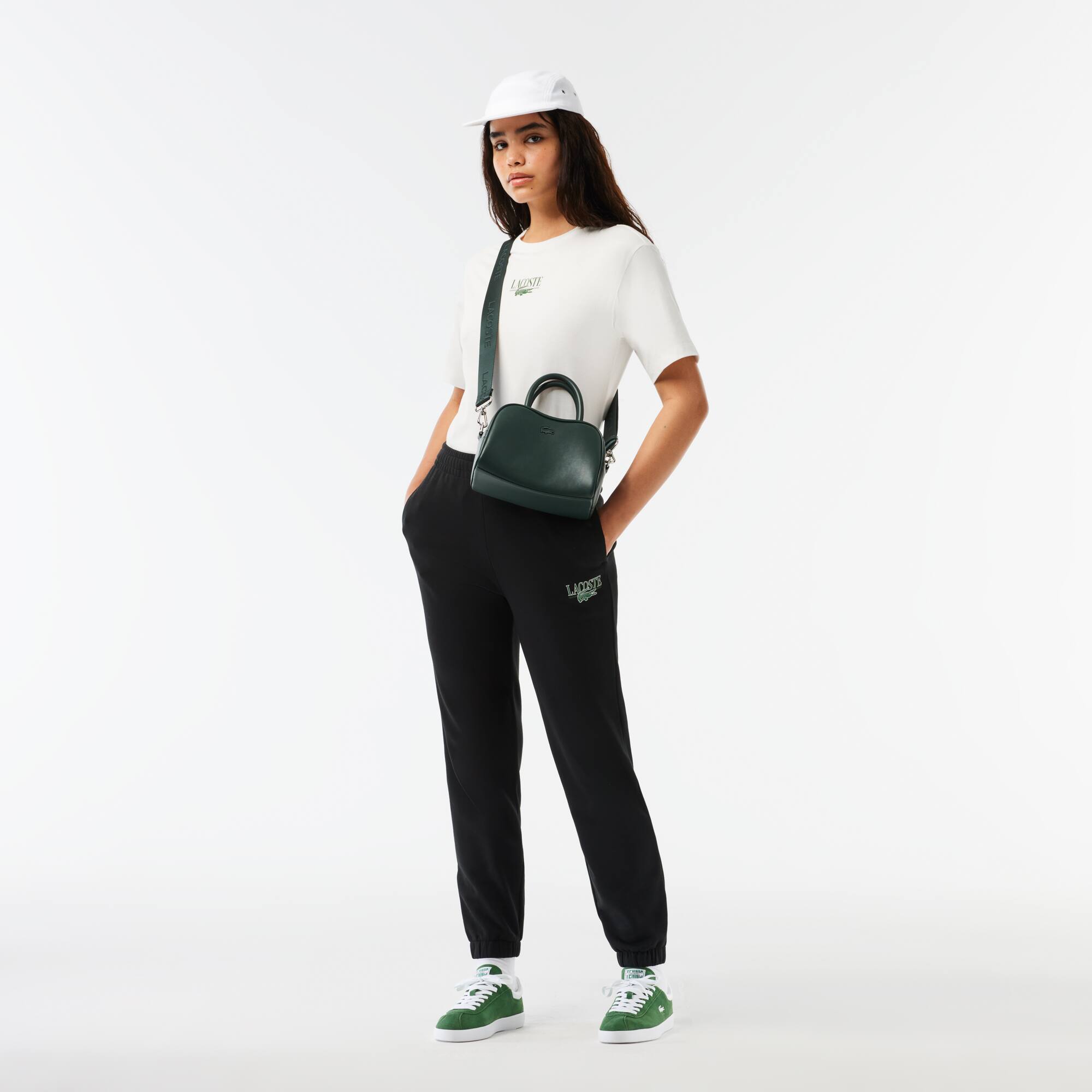 Women's Lora Small Leather Bag - Bags - New In 2026 | Lacoste