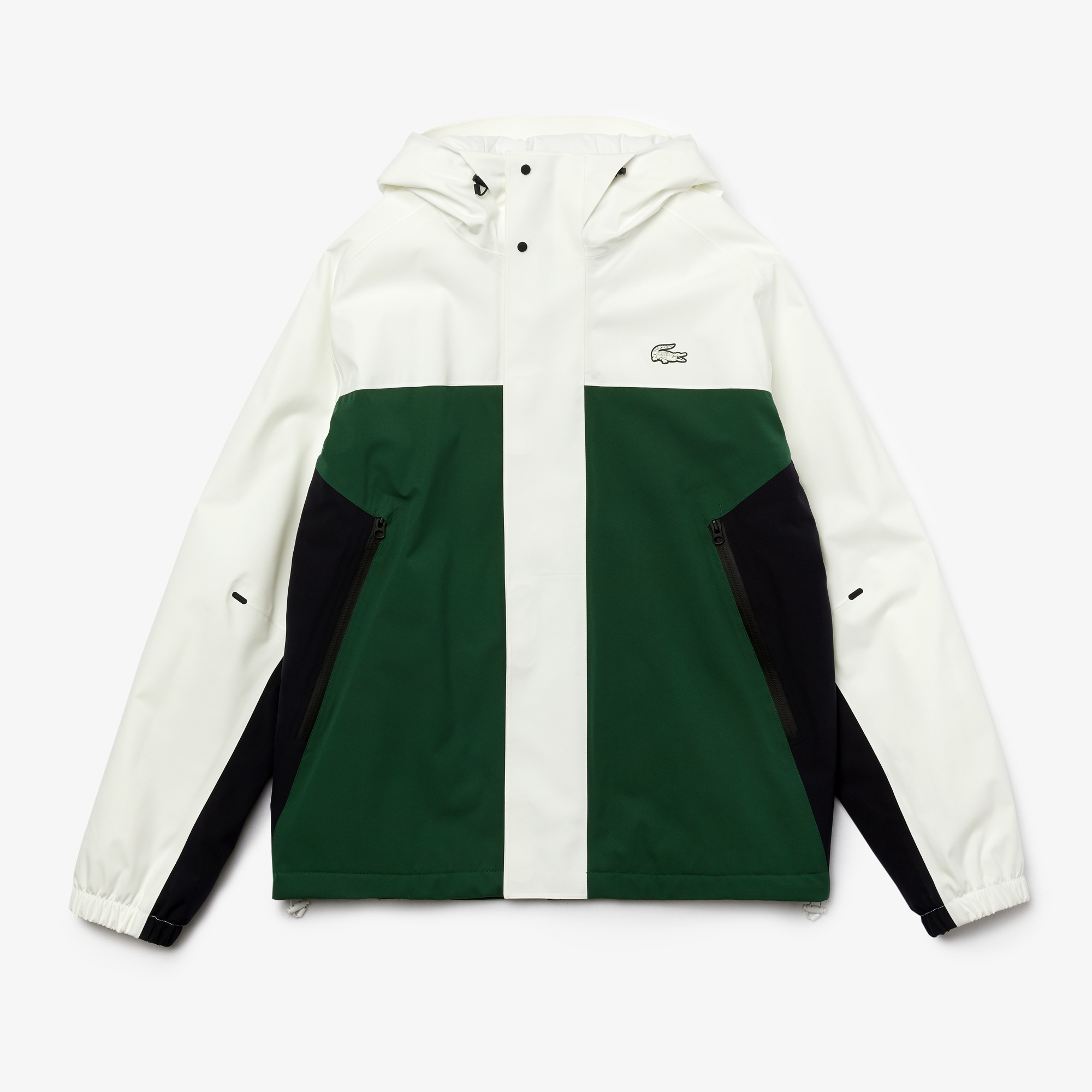 Men's Lightweight Colorblock Hooded WaterResistant Jacket Men's