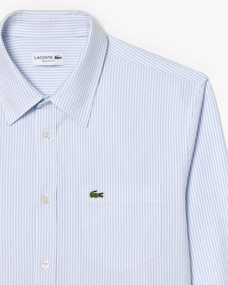 Men's Regular Fit Striped Oxford Shirt