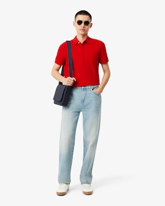 Men's Regular Fit Paris Stretch Piqué Polo