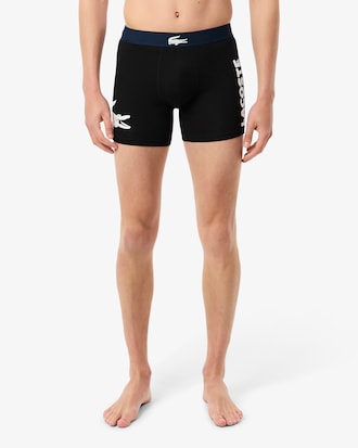 Paquete de 3 calzoncillos b&oacute;xer de algod&oacute;n para hombre