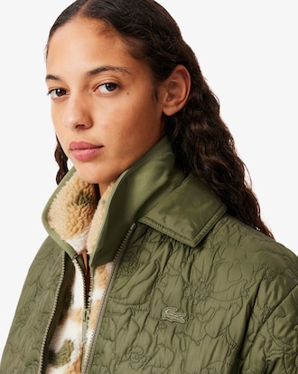 Women's Quilted Floral Jacket