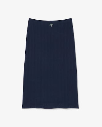 Jupe mi-longue coton