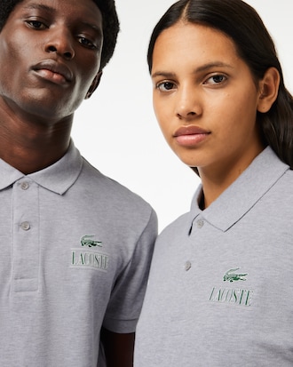 Unisex Regular Fit Stretch Mini Piqué Polo