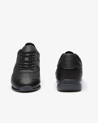 Men's Angular Leather Sneakers