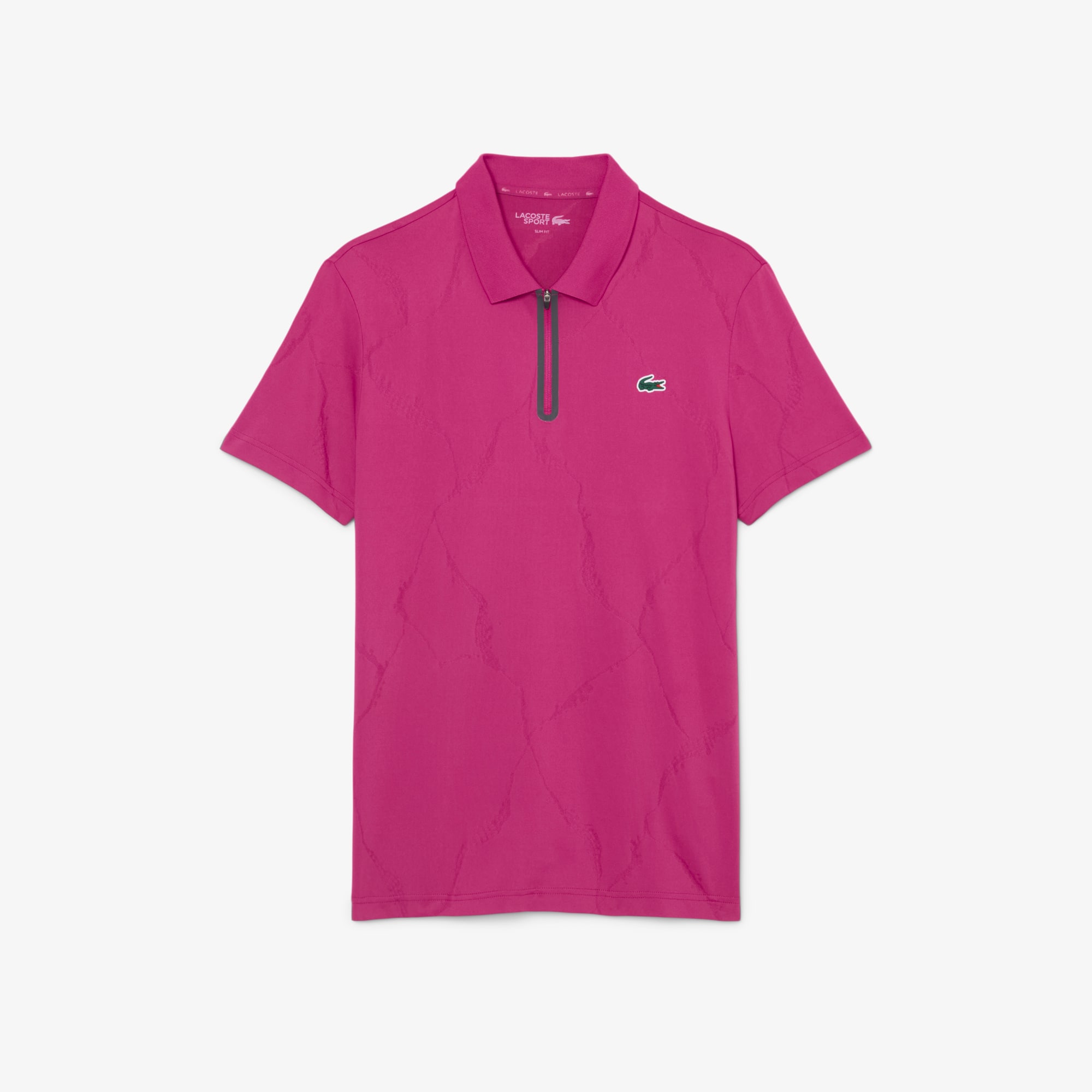 Ultra Dry Jacquard Crocodile Tennis Polo Shirt