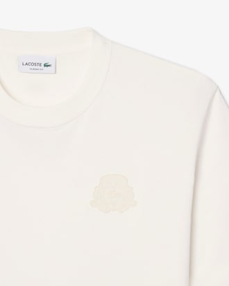 Embroidered Shield Accent Heavy Jersey T-shirt