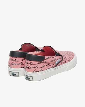 Women's Jump Serve Canvas Print Slip-On