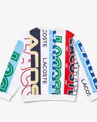 Kids' Print Cotton Fleece Sweatshirt