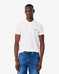 Polo regular fit en coton mélangé