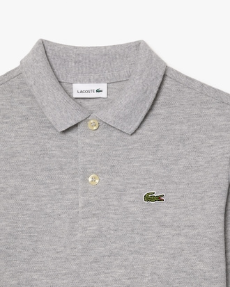 Kids' Long Sleeve Petit Piqué Polo