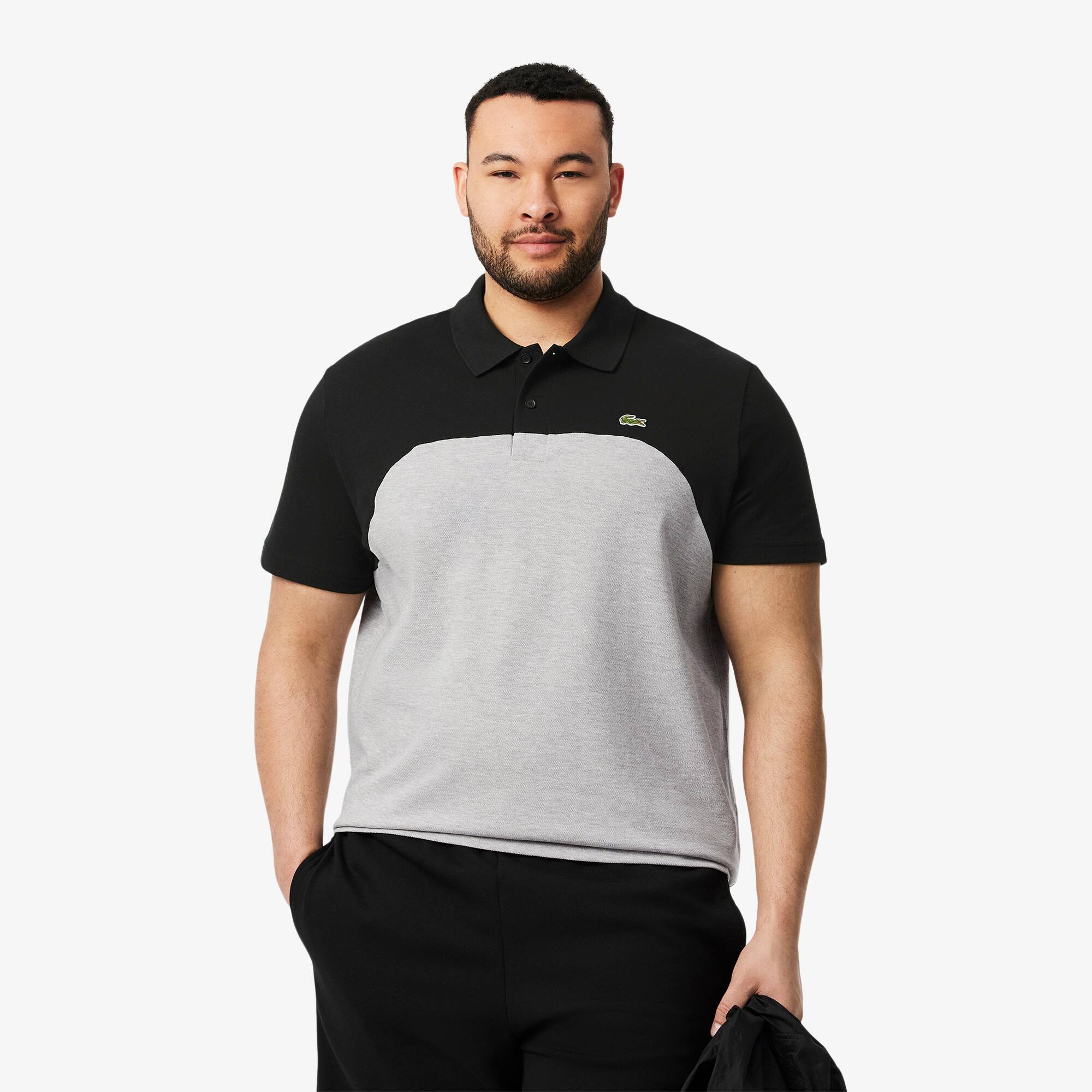 Men's Regular Fit L.12.12 Colorblock Polo - Polo Shirts - New In