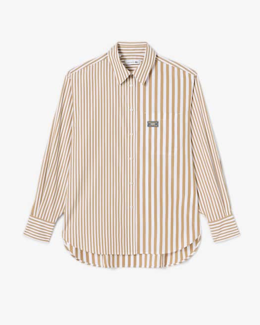 Beige / White