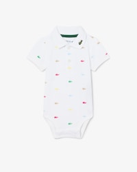 Infants' Crocodile Print Piqu&eacute; Onesie