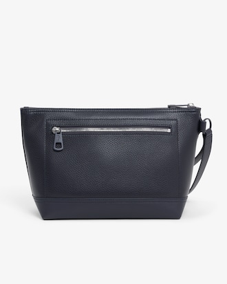 Club Lacoste Grain Leather Clutch
