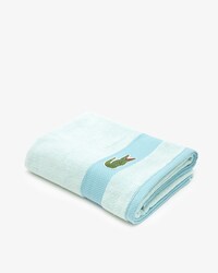 Toalla casual L de algod&oacute;n con bandas en contraste