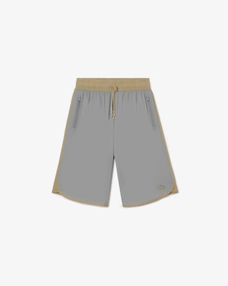 Bermudas de mujer Lacoste en tafetán bicolor