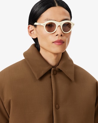 Runway Padded Wool Blend Jacket