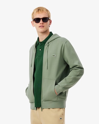 Men's Classic Fit Zip-Up Fleece Sweatshirt
