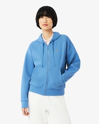 Women's Zip-Up Piqu&eacute; Hoodie