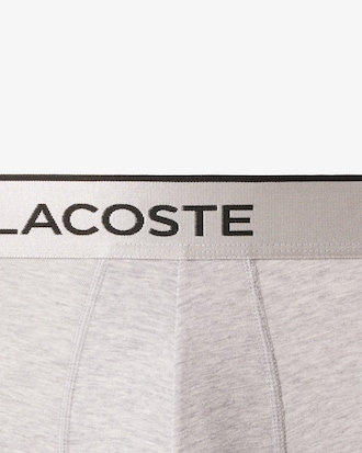 Men's 3-Pack Silver Waist Short Trunks