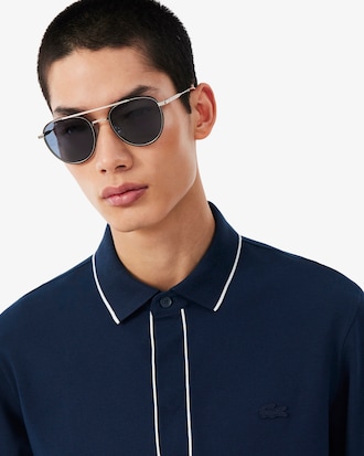 Regular Fit Long Sleeved Paris Polo Shirt