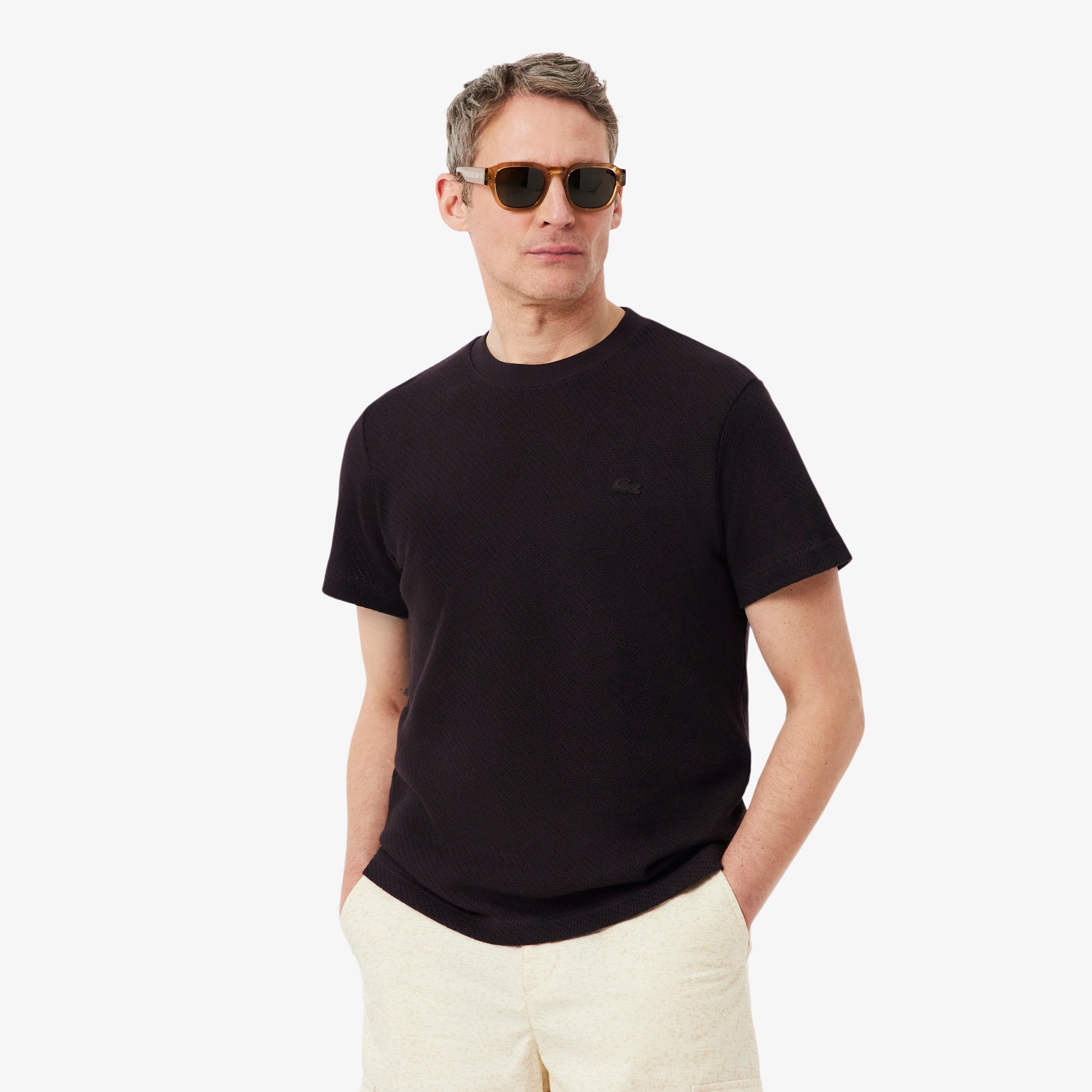 Lacy Cotton T-shirt - Men's Collection - New In 2026 | Lacoste