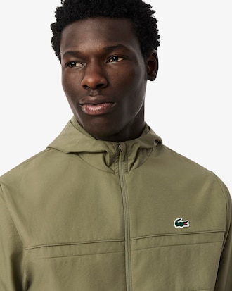 Men's Water-Repellent Sport Track Jacket