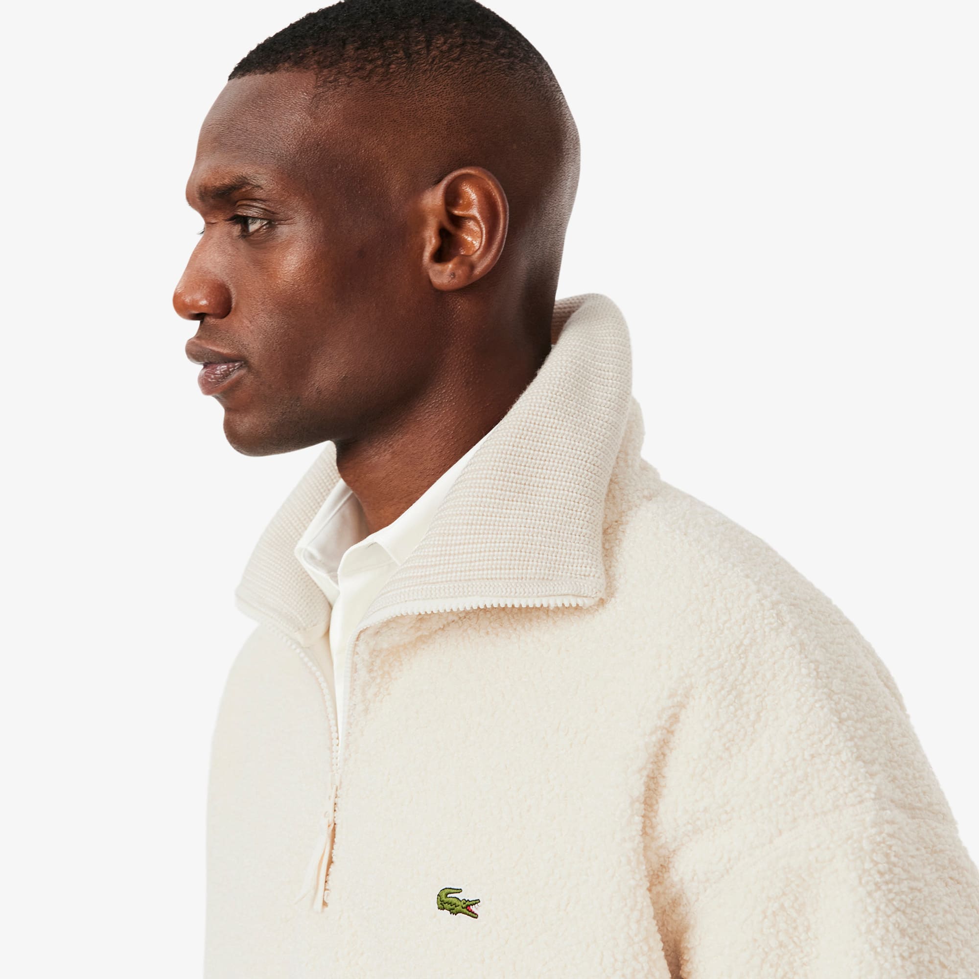 Men's Zip-Up Polar Fleece Sweatshirt - Sweaters & Sweatshirts