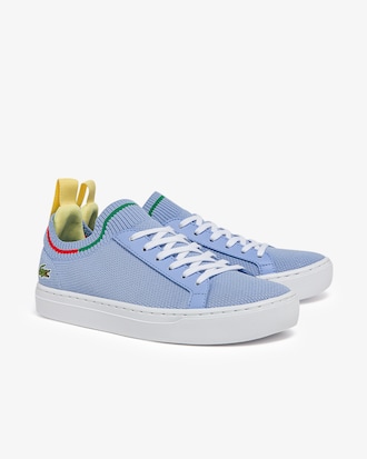 Juniors' La Piqu&eacute;e Textile Colour Collar Trainers